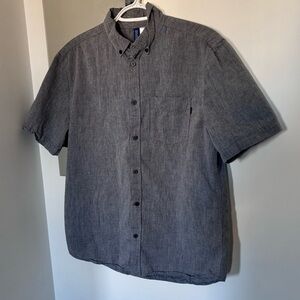 H&M Charcoal Button Down Shirt